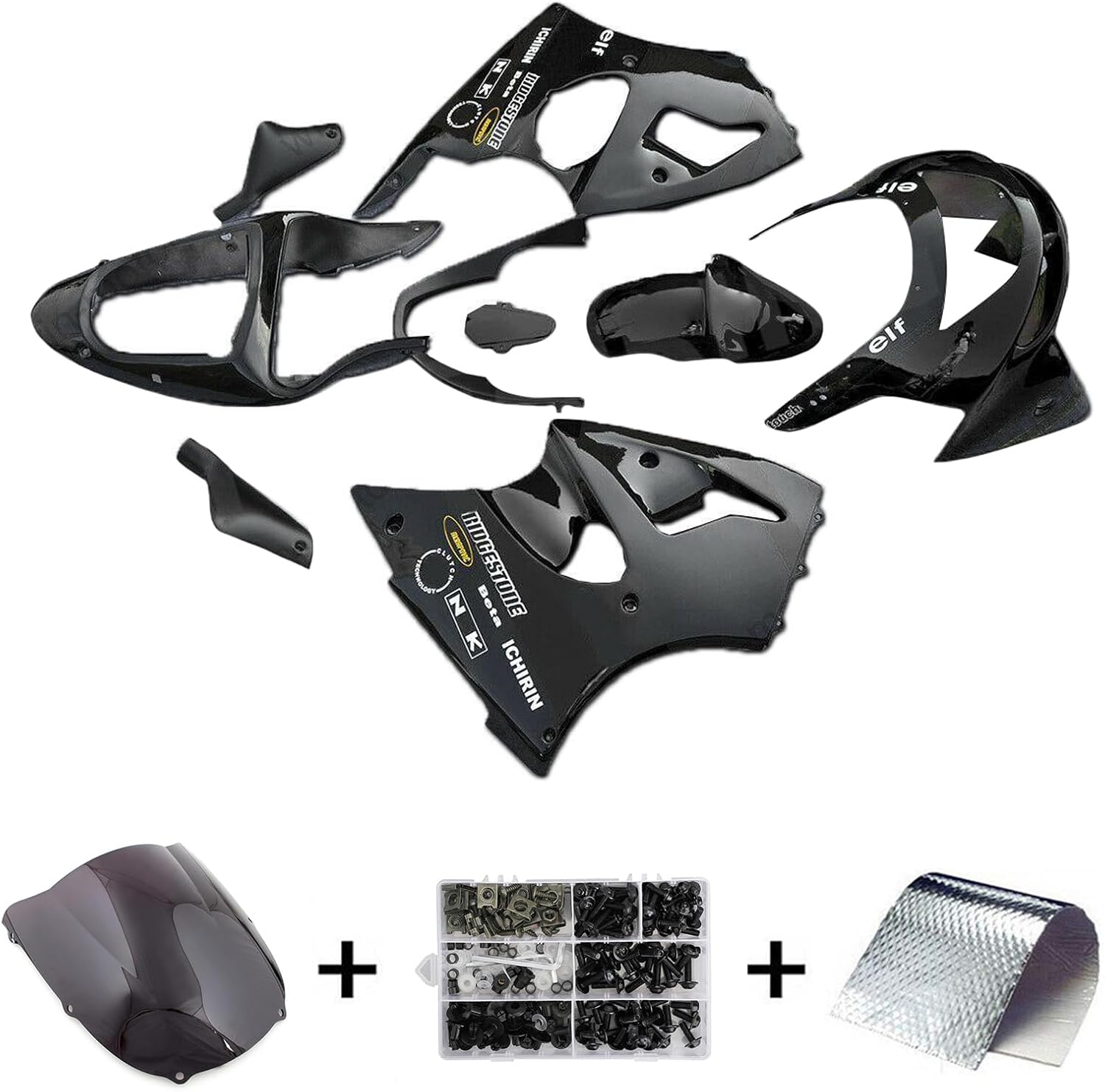 Viprh zx6r カウル 適用カワサキ ZX6R 1998-1999用 外装カウル UV塗装